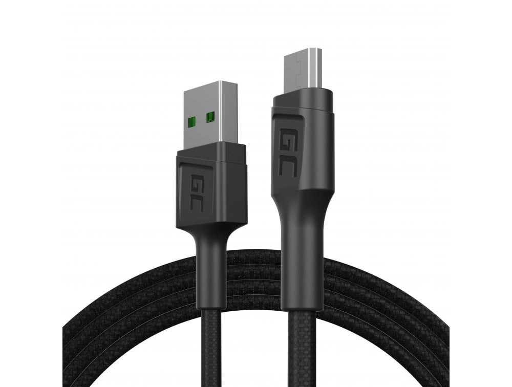 Green Cell KABGC20 cabluri USB 1,2 m USB 2.0 USB A Micro-USB B Negru (KABGC20) Green Cell KABGC20 cabluri USB 1,2 m USB 2.0 USB A Micro-USB B Negru (KABGC20)