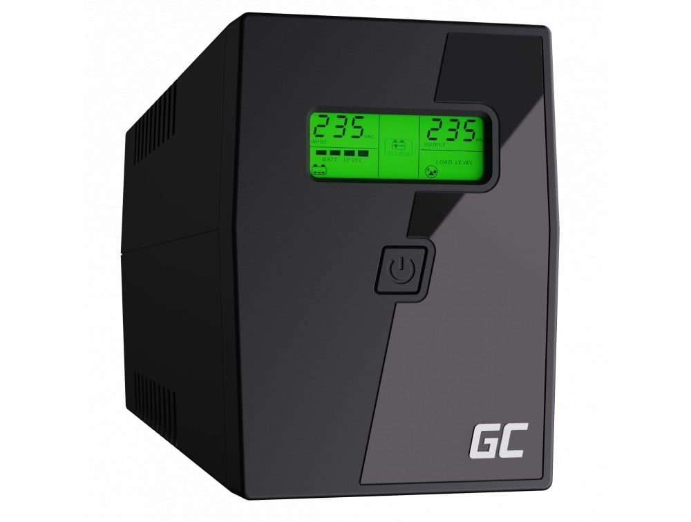 Green Cell UPS02 surse neîntreruptibile de curent (UPS) Line-Interactive 0,8 kVA 480 W 2 ieșire(i) AC (UPS02) Green Cell UPS02 surse neîntreruptibile de curent (UPS) Line-Interactive 0,8 kVA 480 W 2 ieșire(i) AC (UPS02)