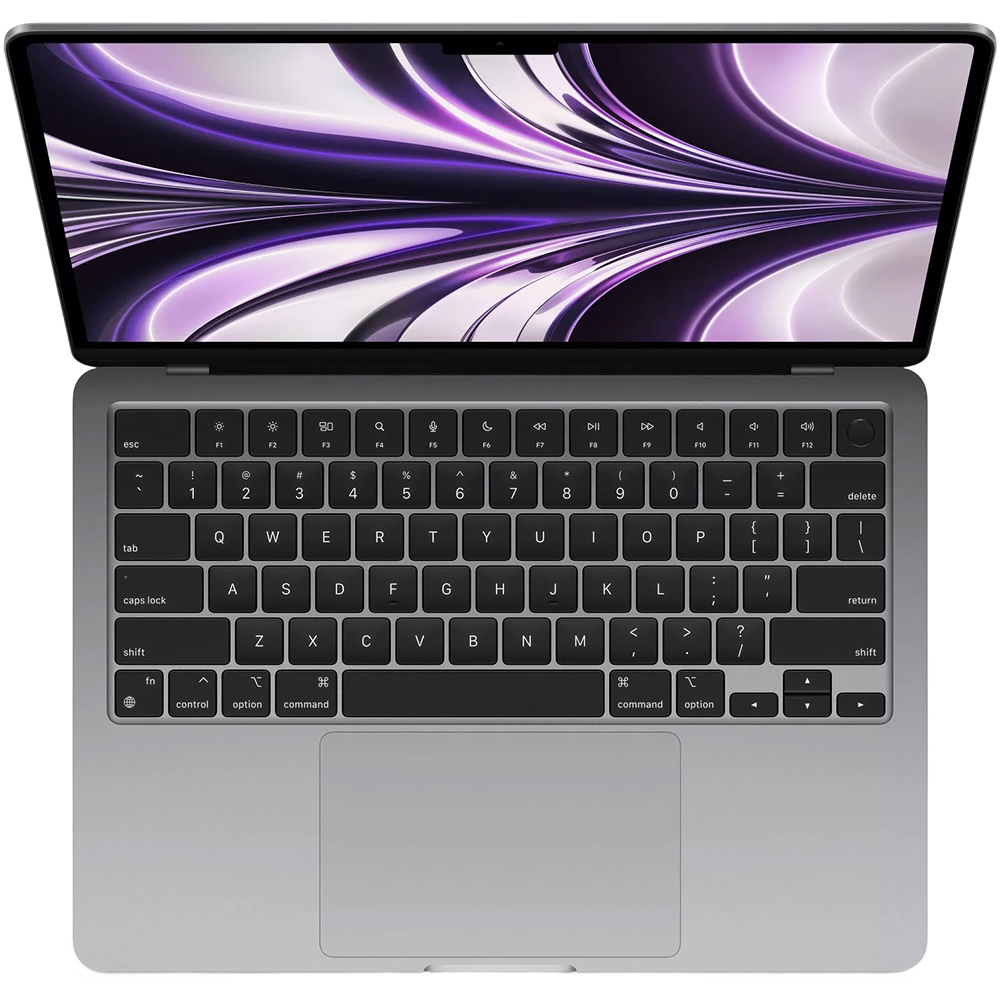 Laptop Apple MacBook Air 13-inch, cu procesor Apple M2, chip cu 8-core CPU și 10-core GPU, 24GB, 1TB SSD, Space Gray A+ Laptop Apple MacBook Air 13-inch, cu procesor Apple M2, chip cu 8-core CPU și 10-core GPU, 24GB, 1TB SSD, Space Gray A+