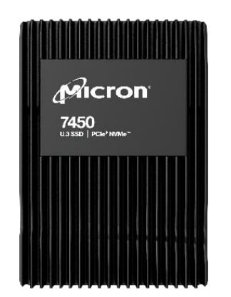 Micron 7450 PRO U.3 960 GB PCI Express 4.0 3D TLC NAND NVMe (MTFDKCC960TFR-1BC1ZABYYR) Micron 7450 PRO U.3 960 GB PCI Express 4.0 3D TLC NAND NVMe (MTFDKCC960TFR-1BC1ZABYYR)