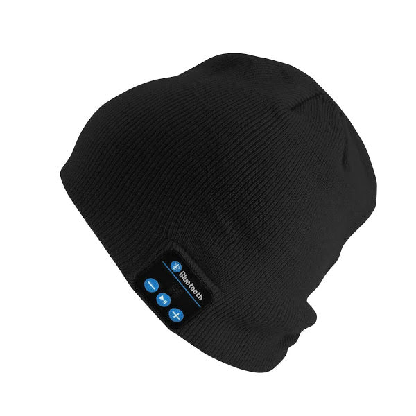 Caciula cu bluetooth. Handsfree si Microfon, Unisex, Negru Caciula cu bluetooth. Handsfree si Microfon, Unisex, Negru