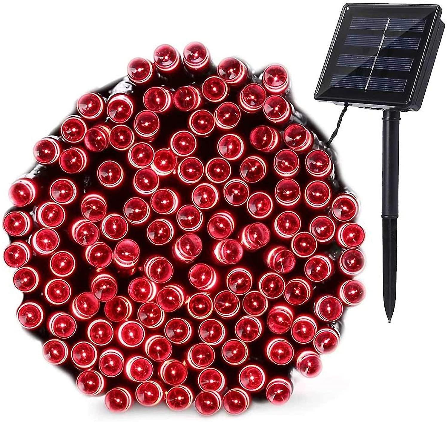 Instalatie sir solar LED pentru exterior cu incarcare solara Instalatie sir solar LED pentru exterior cu incarcare solara