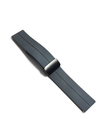 Curea silicon ENGROSS, quickrelease, inchidere cu deployant magnetic, 20mm, 22mm Curea silicon ENGROSS, quickrelease, inchidere cu deployant magnetic, 20mm, 22mm