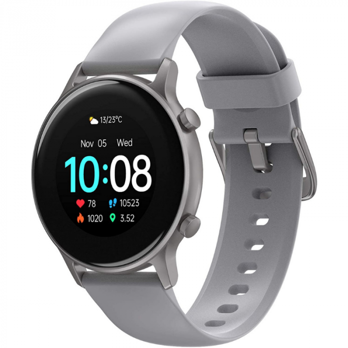 Smartwatch Umidigi Urun GPS Gri deschis, TFT LCD 1.1 touch screen, Ritm cardiac, Numar de pasi, Oxigen, Calorii, Hidratare, 5ATM Smartwatch Umidigi Urun GPS Gri deschis, TFT LCD 1.1 touch screen, Ritm cardiac, Numar de pasi, Oxigen, Calorii, Hidratare, 5ATM