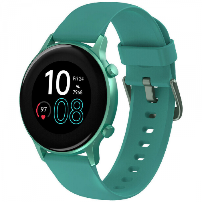 Smartwatch Umidigi Urun GPS Verde, TFT LCD 1.1 touch screen, Ritm cardiac, Numar de pasi, Oxigen, Calorii, Hidratare, 5ATM Smartwatch Umidigi Urun GPS Verde, TFT LCD 1.1 touch screen, Ritm cardiac, Numar de pasi, Oxigen, Calorii, Hidratare, 5ATM