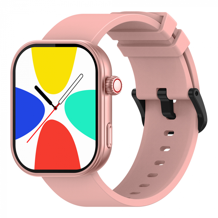 Smartwatch Zeblaze Btalk Plus, Roz, 2.03 HD, Apel telefonic bluetooth, Asistare vocala, Moduri sport 100+, Monitorizare sanatate 24 24, Jocuri, IP68, 280mAh Smartwatch Zeblaze Btalk Plus, Roz, 2.03 HD, Apel telefonic bluetooth, Asistare vocala, Moduri sport 100+, Monitorizare sanatate 24 24, Jocuri, IP68, 280mAh