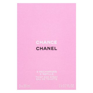 Chanel Chance - Refill Eau de Toilette femei 3 x 20 ml Chanel Chance - Refill Eau de Toilette femei 3 x 20 ml