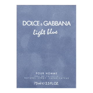 Dolce & Gabbana Light Blue Pour Homme Eau de Toilette bărbați 75 ml Dolce & Gabbana Light Blue Pour Homme Eau de Toilette bărbați 75 ml