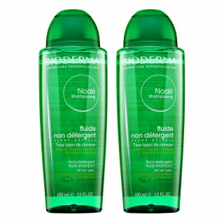 Bioderma Nodé Non-Detergent Fluid Shampoo pentru toate tipurile de păr 2 x 400 ml Bioderma Nodé Non-Detergent Fluid Shampoo pentru toate tipurile de păr 2 x 400 ml