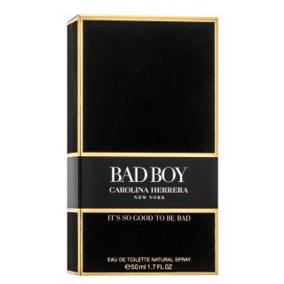 Carolina Herrera Bad Boy Eau de Toilette bărbați 50 ml Carolina Herrera Bad Boy Eau de Toilette bărbați 50 ml