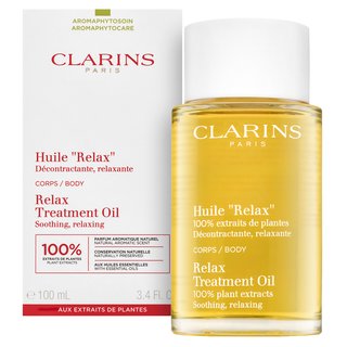 Clarins Relax Treatment Oil ulei de corp pentru o pile luminoasă și uniformă 100 ml Clarins Relax Treatment Oil ulei de corp pentru o pile luminoasă și uniformă 100 ml