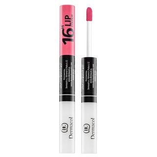 Dermacol 16H Lip Colour ruj si luciu de buze cu persistenta indelungata 2 in 1 7,1 ml Dermacol 16H Lip Colour ruj si luciu de buze cu persistenta indelungata 2 in 1 7,1 ml