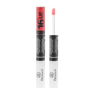 Dermacol 16H Lip Colour ruj si luciu de buze cu persistenta indelungata 2 in 1 No. 04 7,1 ml Dermacol 16H Lip Colour ruj si luciu de buze cu persistenta indelungata 2 in 1 No. 04 7,1 ml