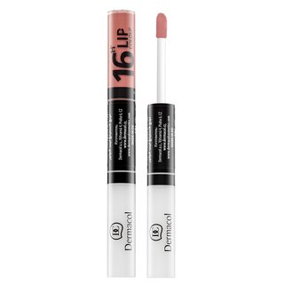 Dermacol 16H Lip Colour ruj si luciu de buze cu persistenta indelungata 2 in 1 No. 14 7,1 ml Dermacol 16H Lip Colour ruj si luciu de buze cu persistenta indelungata 2 in 1 No. 14 7,1 ml