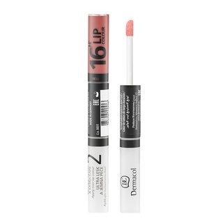 Dermacol 16H Lip Colour ruj si luciu de buze cu persistenta indelungata 2 in 1 No. 23 7,1 ml Dermacol 16H Lip Colour ruj si luciu de buze cu persistenta indelungata 2 in 1 No. 23 7,1 ml