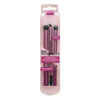 Real Techniques Eye Shade + Blend – Shadow Brush + Blending Brush pensulă pentru aplicarea fardului de ochi Real Techniques Eye Shade + Blend – Shadow Brush + Blending Brush pensulă pentru aplicarea fardului de ochi