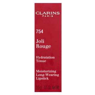 Clarins Joli Rouge ruj cu persistenta indelungata cu efect de hidratare 754 Deep Red 3,5 g Clarins Joli Rouge ruj cu persistenta indelungata cu efect de hidratare 754 Deep Red 3,5 g