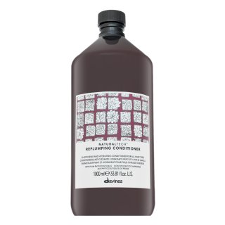 Davines Natural Tech Replumping Conditioner balsam hrănitor pro suché a lámavé vlasy 1000 ml Davines Natural Tech Replumping Conditioner balsam hrănitor pro suché a lámavé vlasy 1000 ml