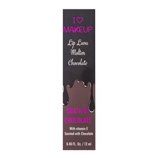 I Heart Revolution Lip Lava Molten Chocolate ruj lichid Death by Chocolate 12 ml I Heart Revolution Lip Lava Molten Chocolate ruj lichid Death by Chocolate 12 ml