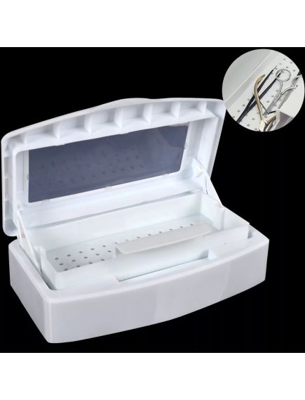 Cutie sterilizare instrumente cu lichid, sterilizator plastic, alb, Engros Cutie sterilizare instrumente cu lichid, sterilizator plastic, alb, Engros