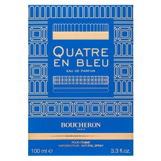 Boucheron Quatre En Bleu Pour Femme Eau de Parfum femei 100 ml Boucheron Quatre En Bleu Pour Femme Eau de Parfum femei 100 ml