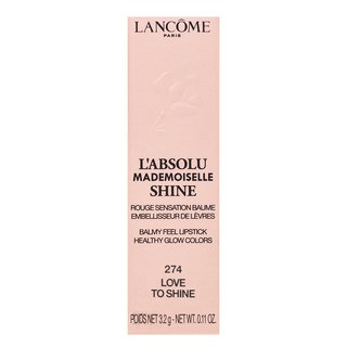 Lancôme L'ABSOLU Mademoiselle Shine 274 Love To Shine ruj cu efect de hidratare 3,2 g Lancôme L'ABSOLU Mademoiselle Shine 274 Love To Shine ruj cu efect de hidratare 3,2 g