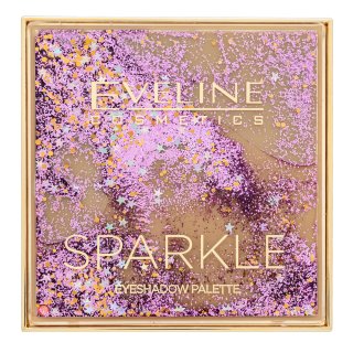 Eveline Sparkle Eyeshadow Palette paletă cu farduri de ochi 19,8 g Eveline Sparkle Eyeshadow Palette paletă cu farduri de ochi 19,8 g