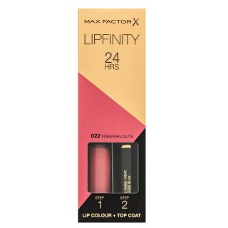 Max Factor Lipfinity Lip Colour Ruj de buze lichid, de lunga durata 022 Forever Lolita 4,2 g Max Factor Lipfinity Lip Colour Ruj de buze lichid, de lunga durata 022 Forever Lolita 4,2 g
