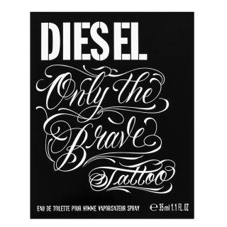 Diesel Only The Brave Tattoo Eau de Toilette bărbați 35 ml Diesel Only The Brave Tattoo Eau de Toilette bărbați 35 ml
