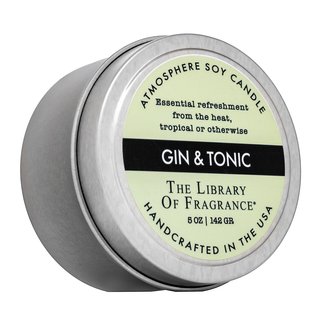 The Library Of Fragrance Gin & Tonic lumânare parfumată 142 g The Library Of Fragrance Gin & Tonic lumânare parfumată 142 g