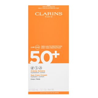 Clarins Sun Care Cream SPF 50 cremă de protecție solară 150 ml Clarins Sun Care Cream SPF 50 cremă de protecție solară 150 ml