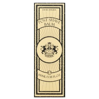 Dear Barber balsam aftershave cu efect de calmare Post Shave Balm 100 ml Dear Barber balsam aftershave cu efect de calmare Post Shave Balm 100 ml