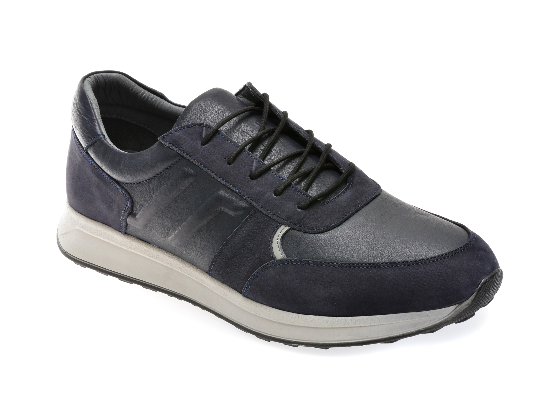 Pantofi casual BITE THE BULLET bleumarin, SY336, din piele naturala Pantofi casual BITE THE BULLET bleumarin, SY336, din piele naturala