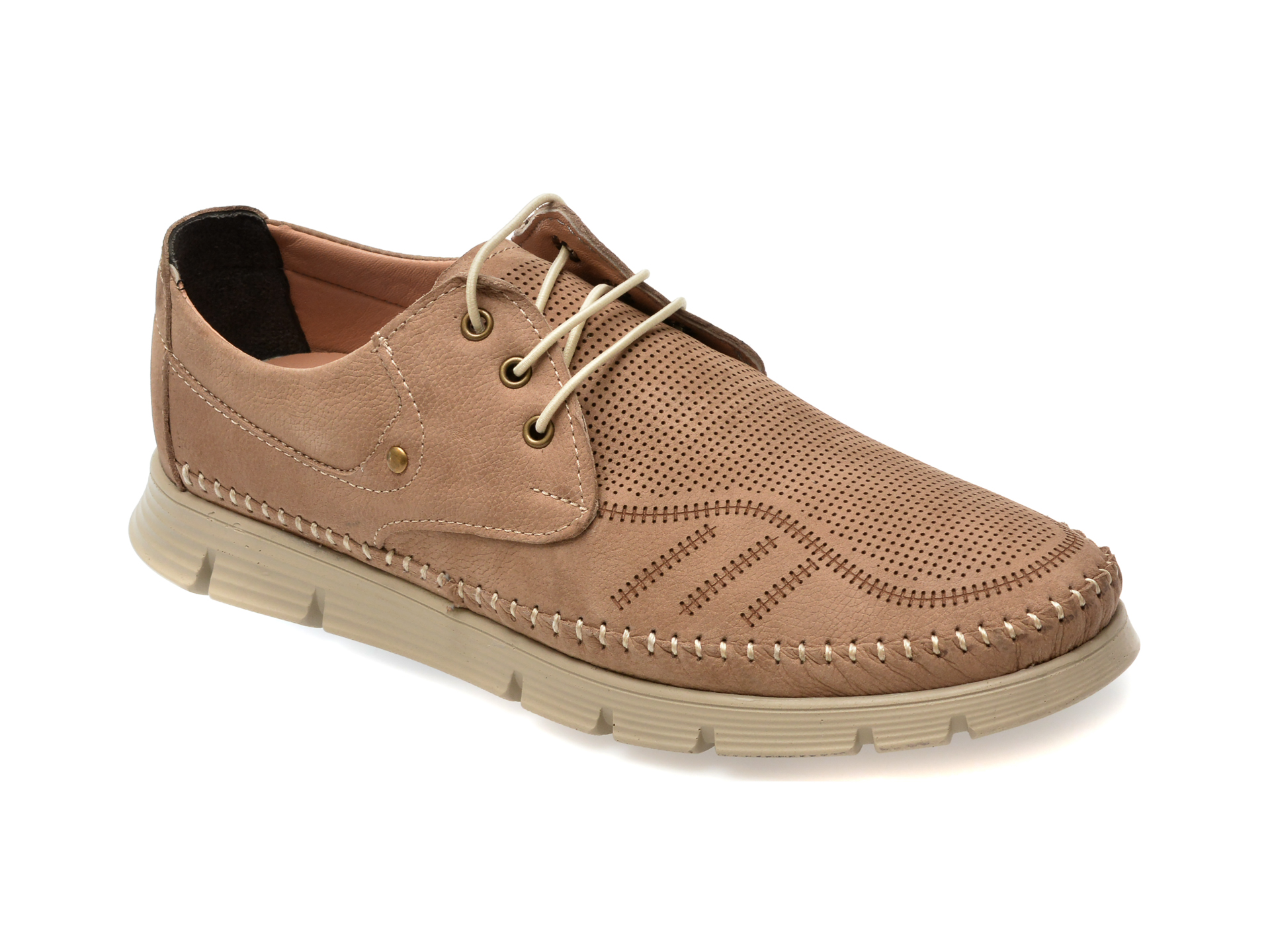 Pantofi casual BITE THE BULLET gri, OY2090, din nabuc Pantofi casual BITE THE BULLET gri, OY2090, din nabuc