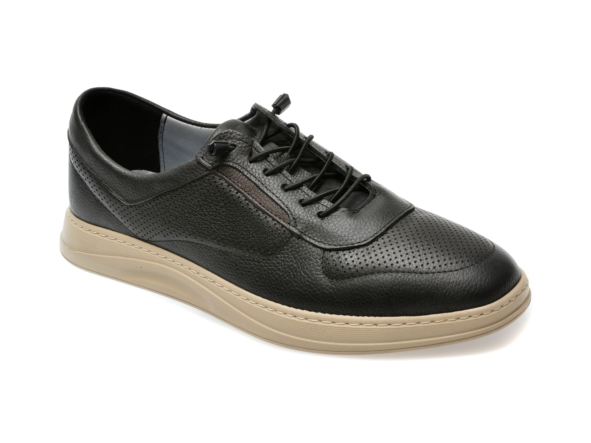 Pantofi casual BITE THE BULLET negri, OY2080, din piele naturala Pantofi casual BITE THE BULLET negri, OY2080, din piele naturala