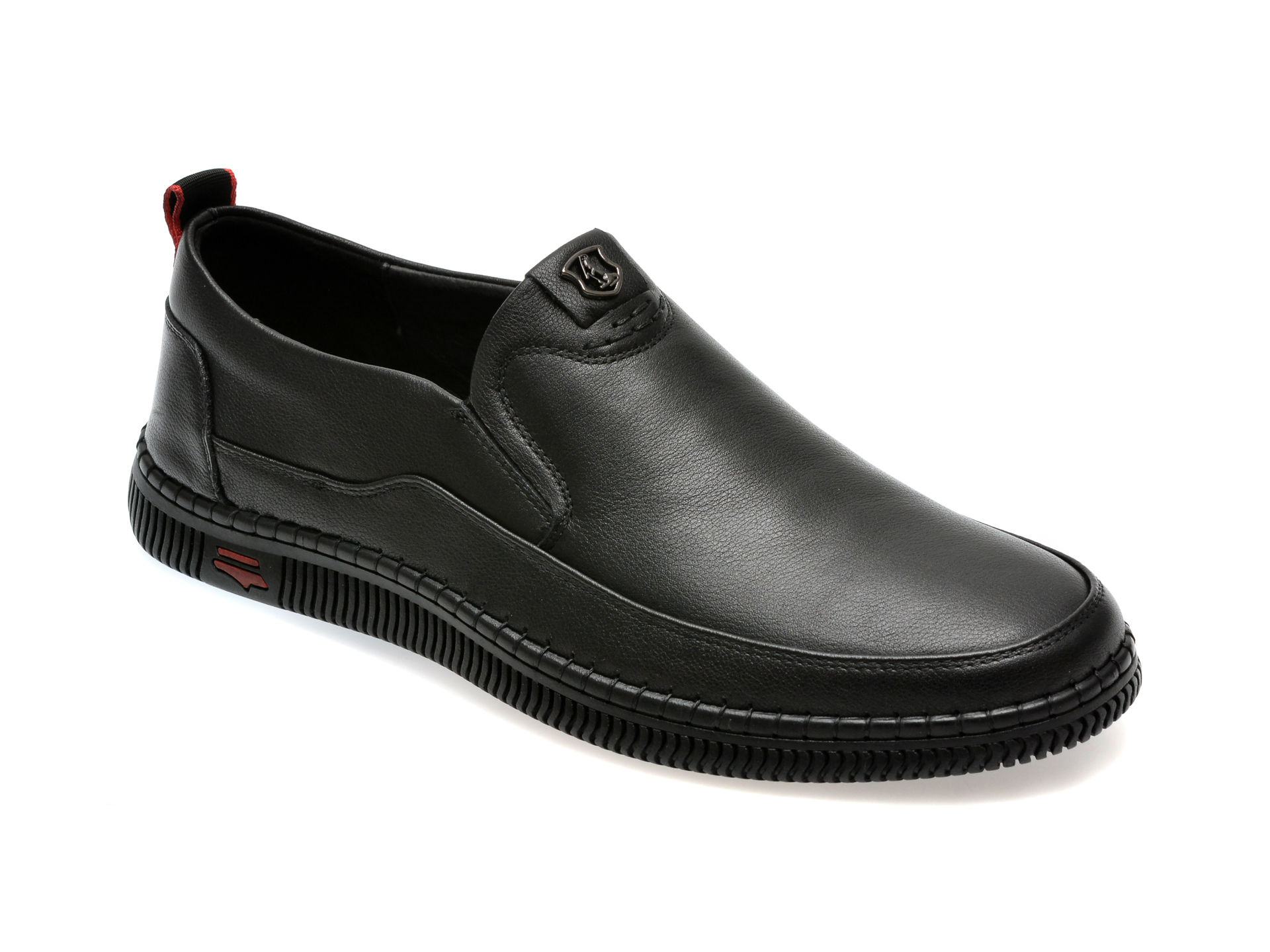 Mocasini casual OTTER negri, 27592, din piele naturala Mocasini casual OTTER negri, 27592, din piele naturala