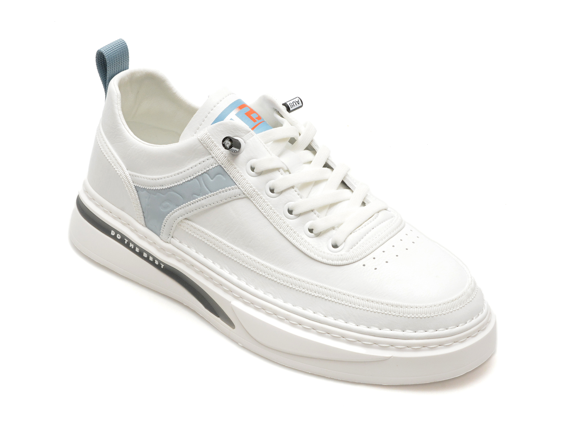 Pantofi BITE THE BULLET albi, K902, din piele ecologica Pantofi BITE THE BULLET albi, K902, din piele ecologica