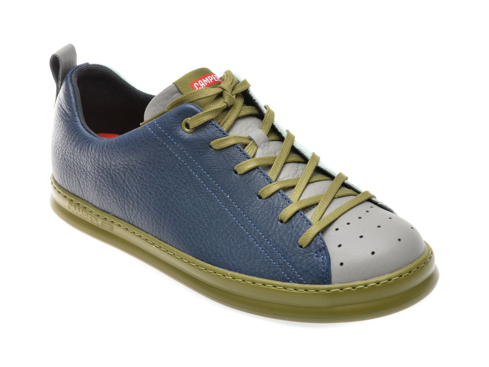 Pantofi casual CAMPER albastri, K100226, din piele naturala Pantofi casual CAMPER albastri, K100226, din piele naturala
