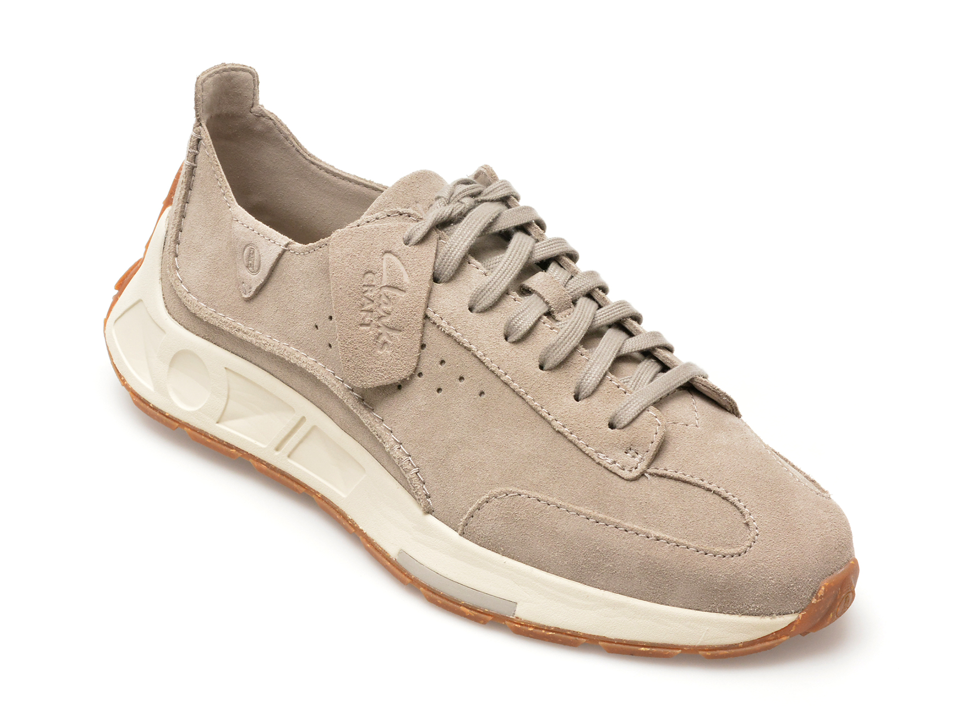 Pantofi casual CLARKS gri, CRAFT SPEED, din piele intoarsa Pantofi casual CLARKS gri, CRAFT SPEED, din piele intoarsa