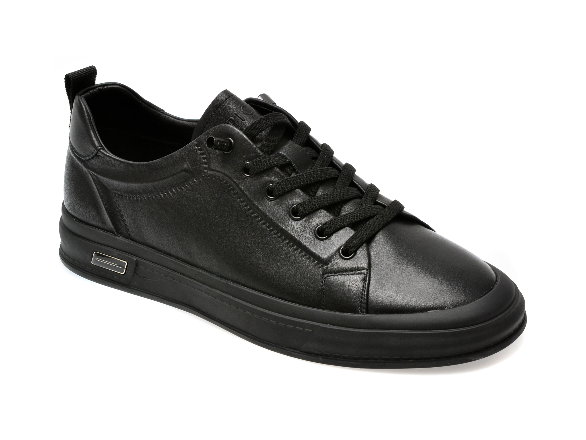 Pantofi casual EPICA negri, 37101, din piele naturala Pantofi casual EPICA negri, 37101, din piele naturala