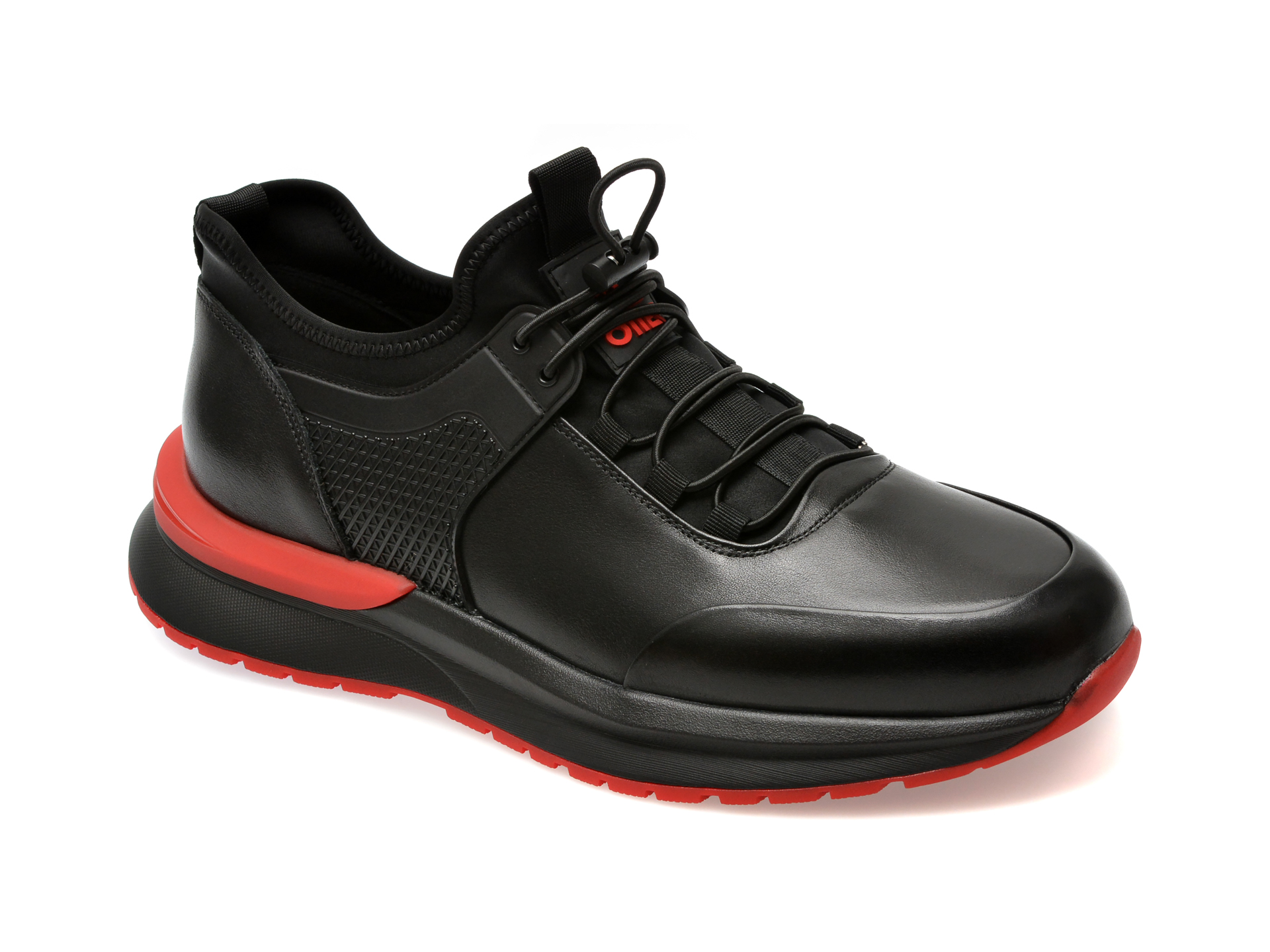 Pantofi casual OTTER negri, 35900, din piele naturala Pantofi casual OTTER negri, 35900, din piele naturala