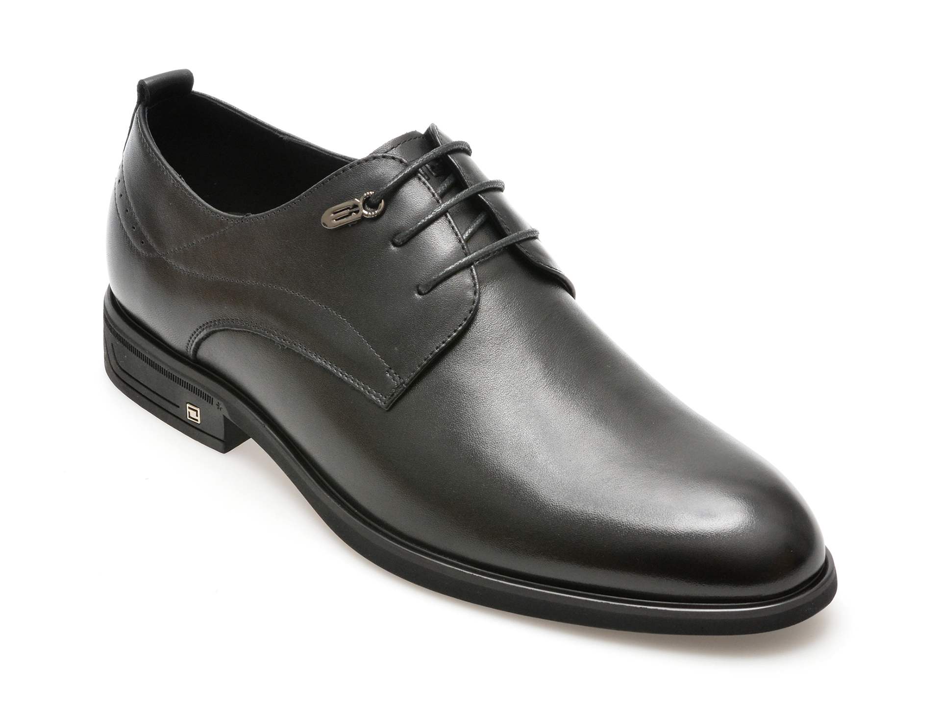 Pantofi casual OTTER negri, 37026, din piele naturala Pantofi casual OTTER negri, 37026, din piele naturala