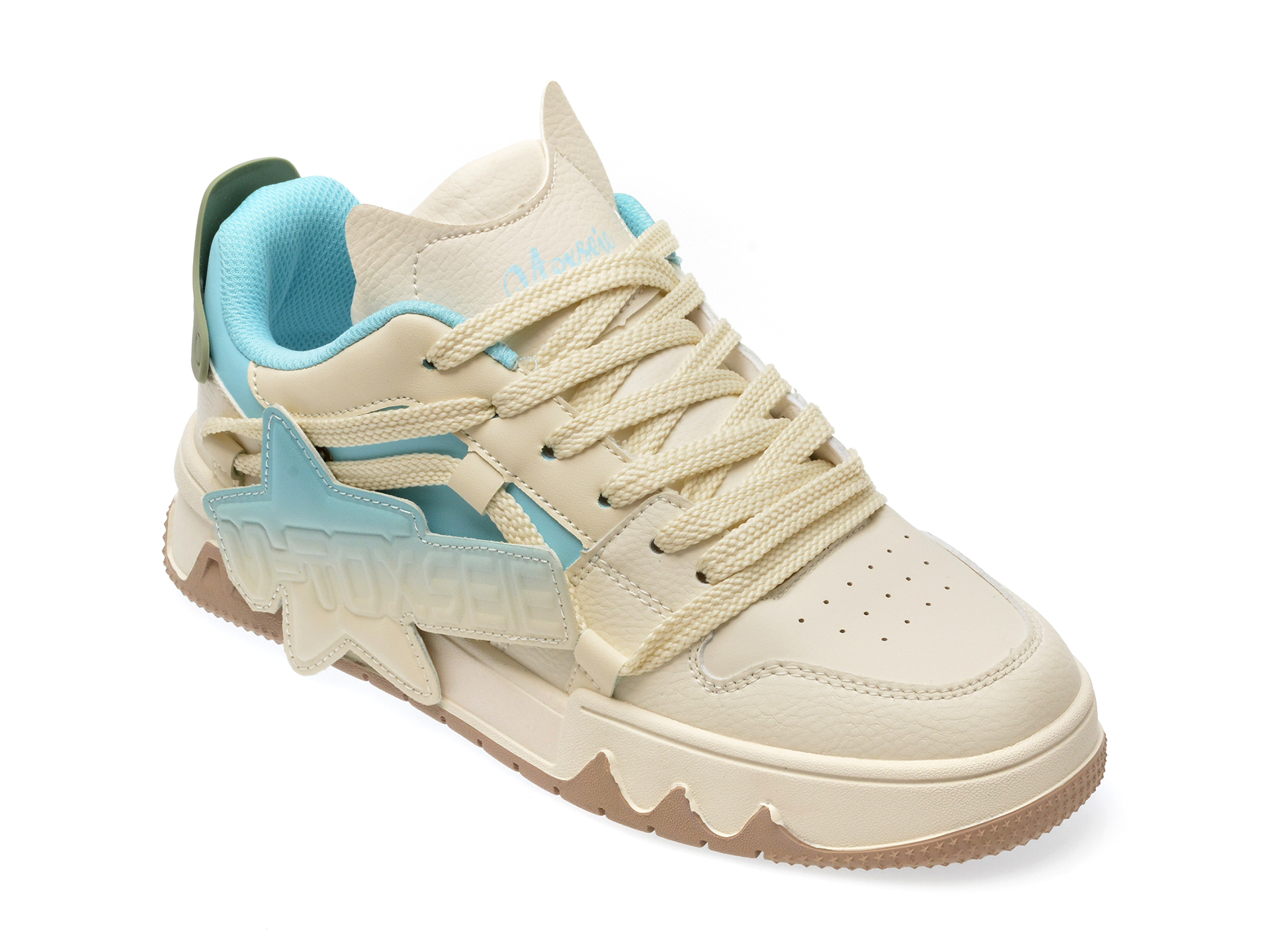 Pantofi sport V-TOXSEIE albi, 18353, din piele ecologica Pantofi sport V-TOXSEIE albi, 18353, din piele ecologica