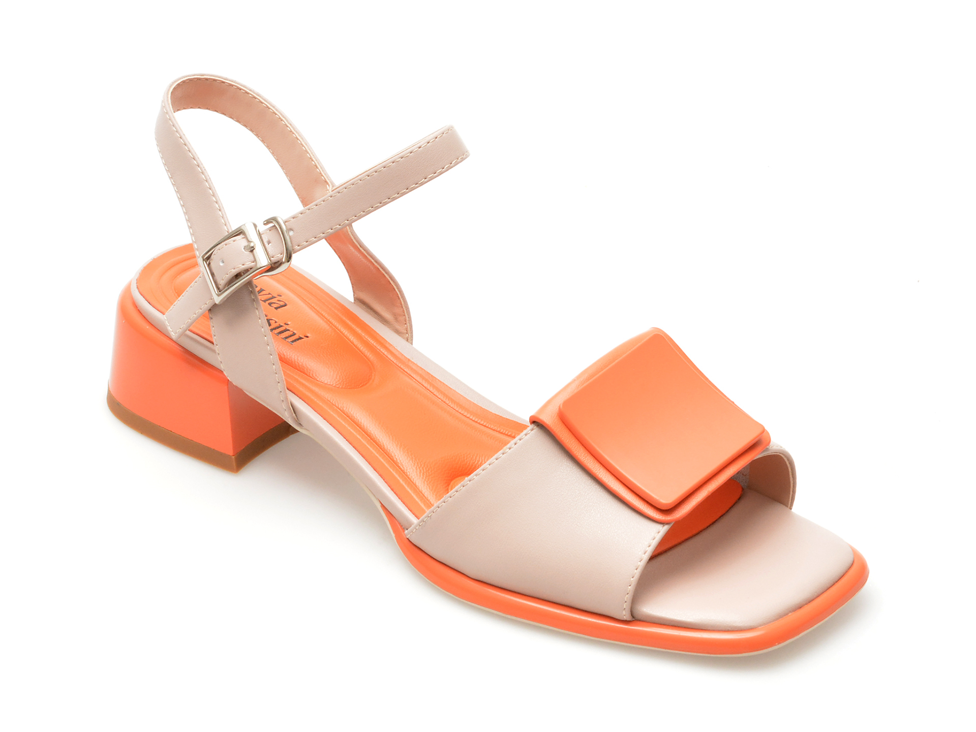 Sandale FLAVIA PASSINI nude, 8514, din piele naturala Sandale FLAVIA PASSINI nude, 8514, din piele naturala