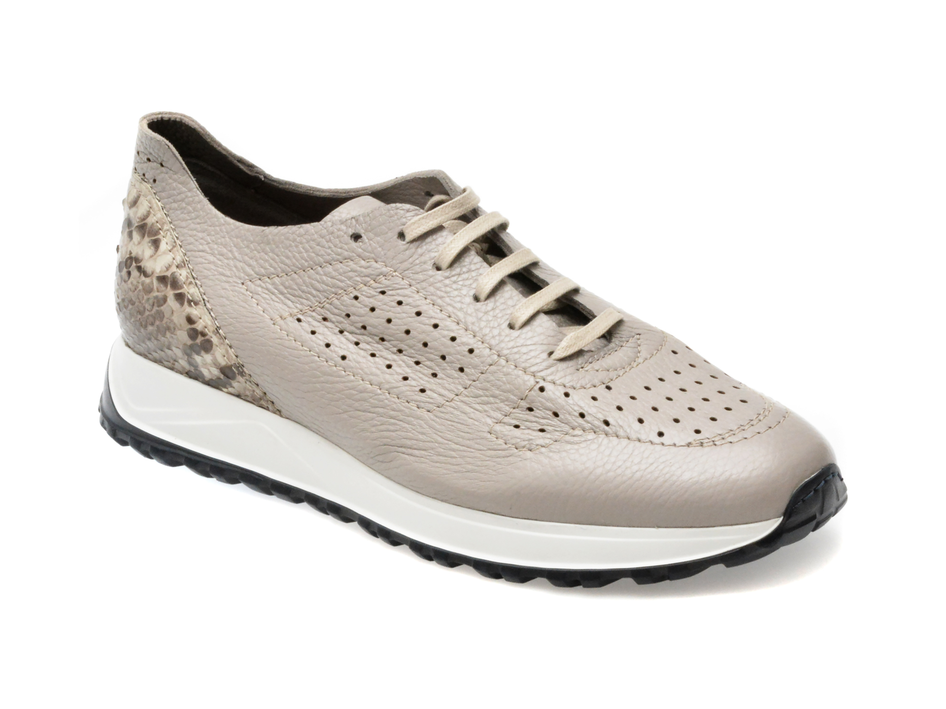 Pantofi casual LE COLONEL gri, 489011, din piele naturala Pantofi casual LE COLONEL gri, 489011, din piele naturala