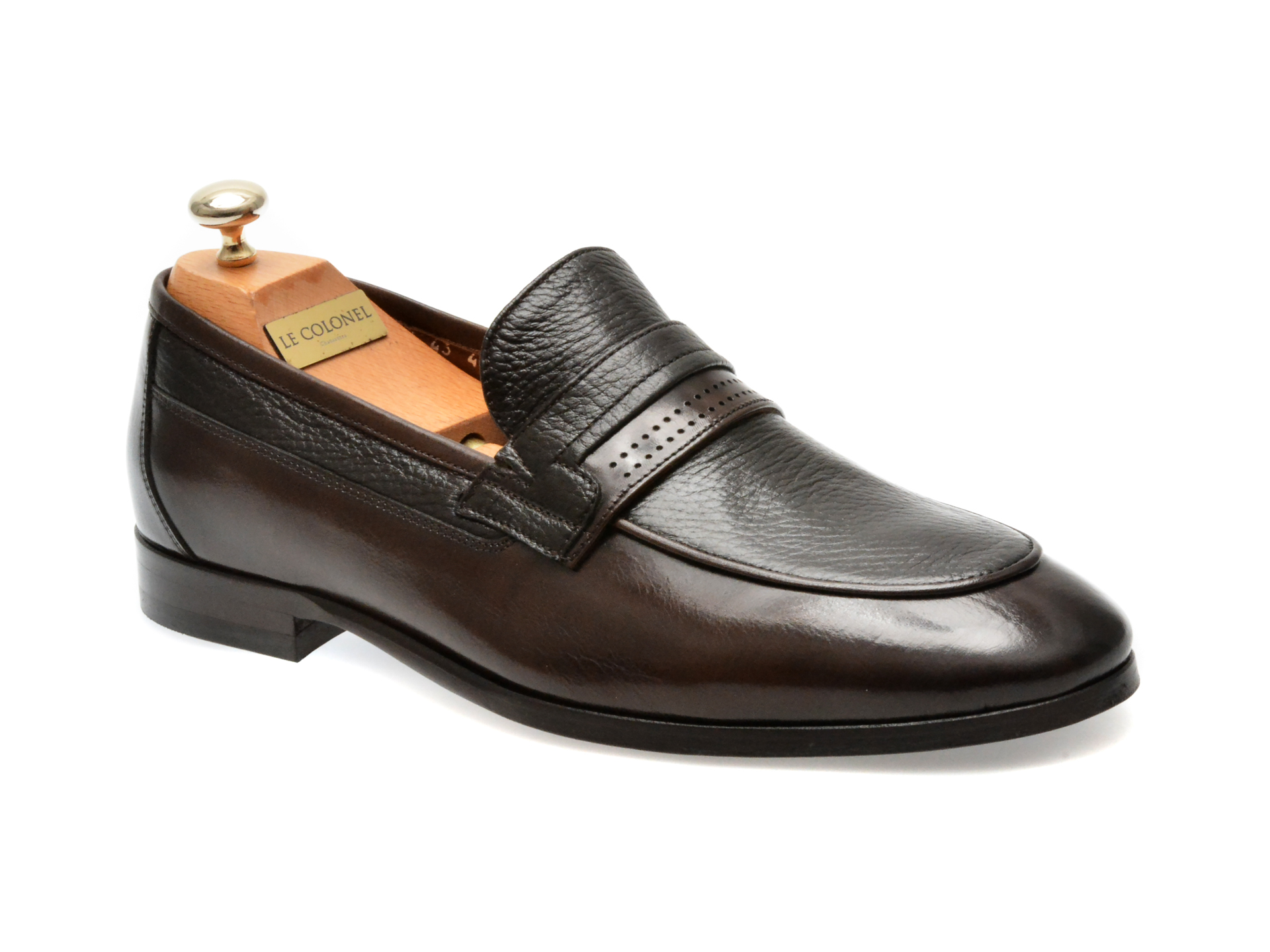 Pantofi eleganti LE COLONEL maro, 630121, din piele naturala Pantofi eleganti LE COLONEL maro, 630121, din piele naturala