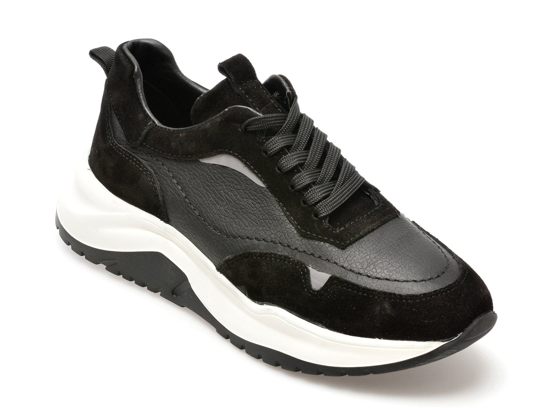 Pantofi sport GRYXX negri, M6290R1, din piele naturala Pantofi sport GRYXX negri, M6290R1, din piele naturala