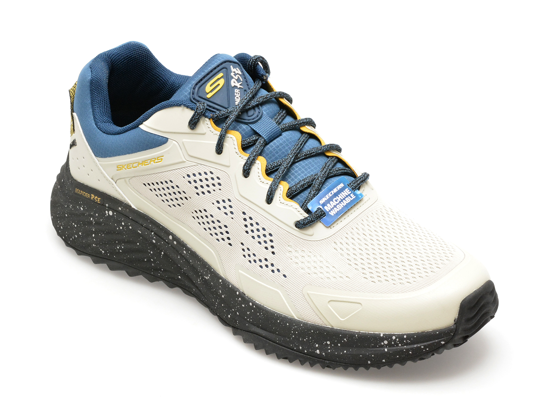 Pantofi sport SKECHERS bej, BOUNDER RSE, din piele ecologica Pantofi sport SKECHERS bej, BOUNDER RSE, din piele ecologica