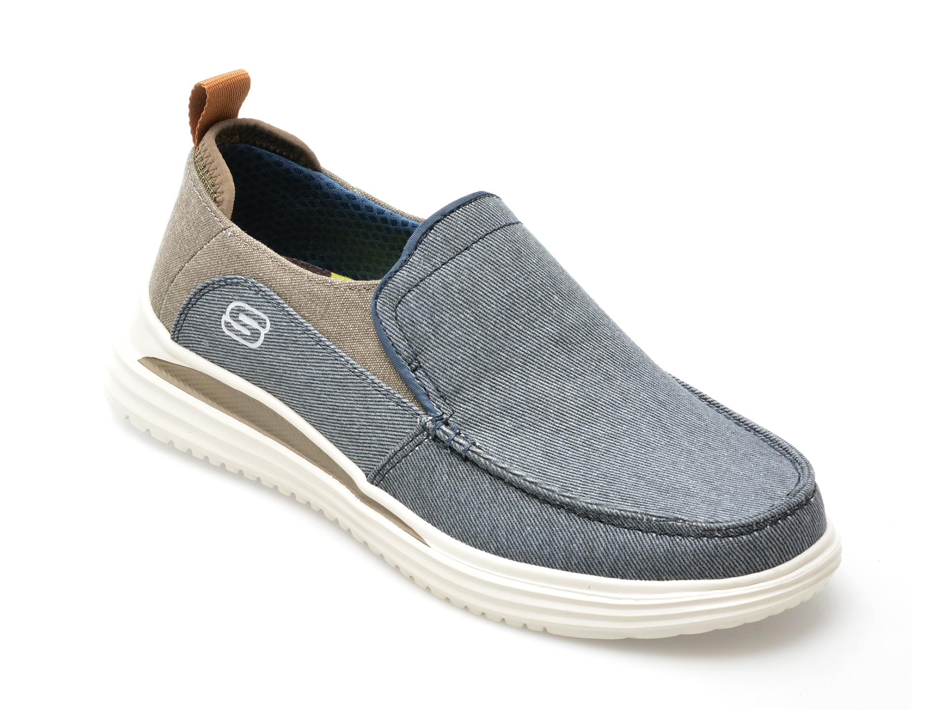 Pantofi sport SKECHERS bleumarin, PROVEN, din material textil Pantofi sport SKECHERS bleumarin, PROVEN, din material textil