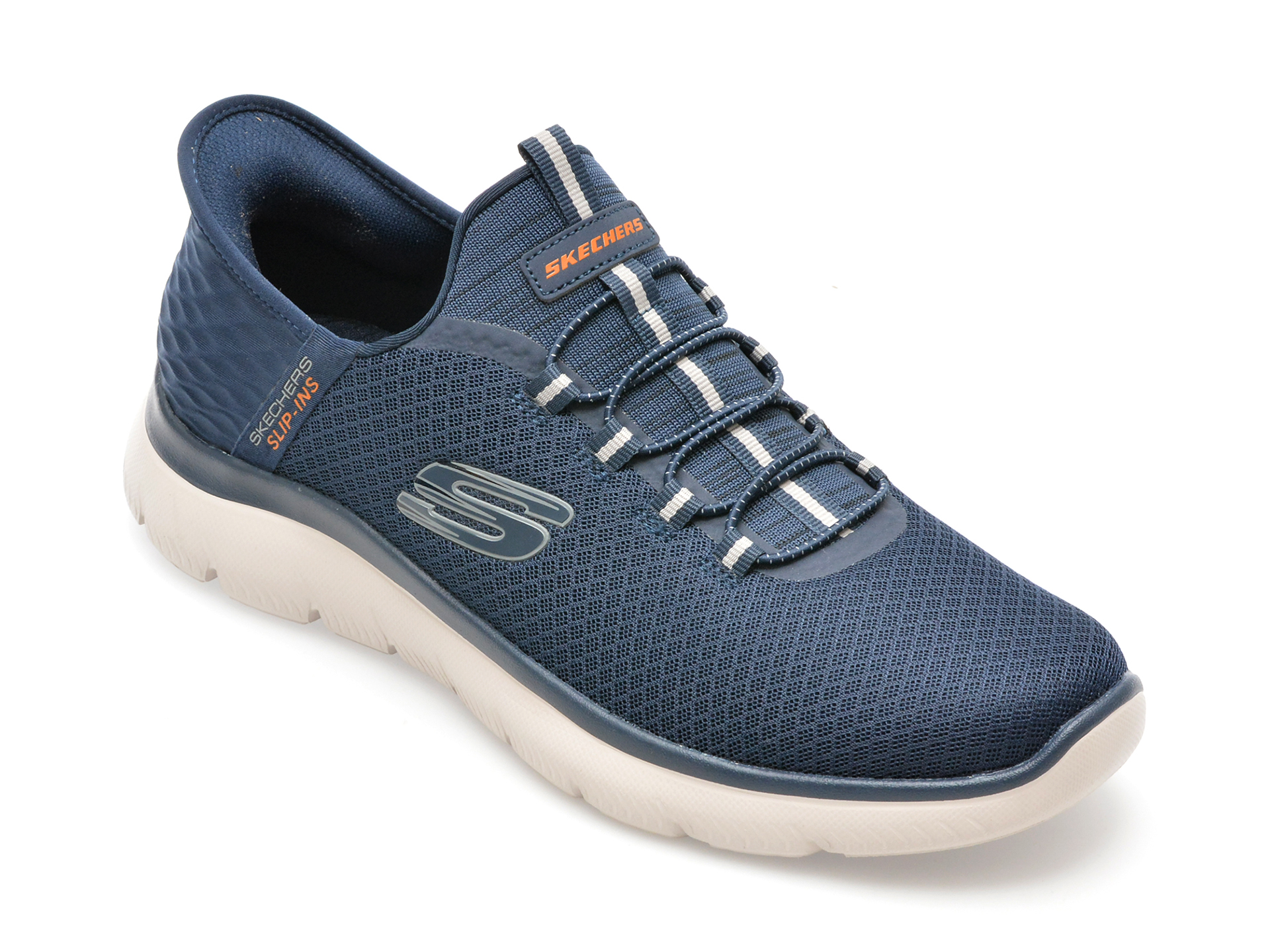 Pantofi sport SKECHERS bleumarin, SUMMITS, din material textil Pantofi sport SKECHERS bleumarin, SUMMITS, din material textil